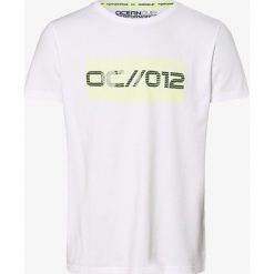 Ocean Cup - T-shirt męski – Nak, biały. Białe t-shirty męskie Ocean Cup, s, z nadrukiem, z bawełny, eleganckie, bez kołnierzyka. Za 79,95 zł.