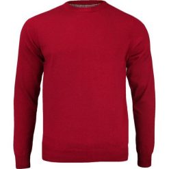 Czerwony Sweter (U-neck) -Adriano Guinari- Klasyczny, Męski, Okrągły Dekolt SWADGAW18czerwonyU. Czerwone swetry męskie Adriano Guinari, m, bez wzorów, z bawełny, eleganckie, z okrągłym kołnierzem, bez kaptura. Za 99,00 zł.