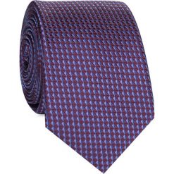 Krawat KWWR002144. Fioletowe krawaty męskie Giacomo Conti, bez wzorów, z mikrofibry, eleganckie. Za 69,00 zł.