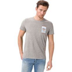 Jack & Jones Roberto Koszulka Szary. Szare podkoszulki męskie Jack & Jones, m, bez wzorów, z bawełny, z krótkim rękawem. Za 56,95 zł.