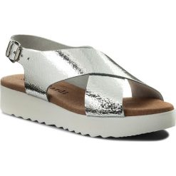 Sandały SERGIO BARDI - Canazei SS127314118KD 710. Szare klapki damskie Sergio Bardi, bez wzorów, ze skóry, bez obcasa. W wyprzedaży za 169,00 zł.