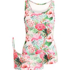 Biustonosze sportowe: Lotto FLAMIFLOWER SET Biustonosz sportowy pink romantic
