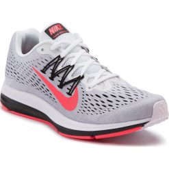Buty NIKE - Zoom Winflo 5 AA7406 101 White/Red Orbit/Pure Platinum. Szare buty sportowe męskie Nike, z tworzywa sztucznego, bez zapięcia, do biegania, nike zoom. Za 419,00 zł.
