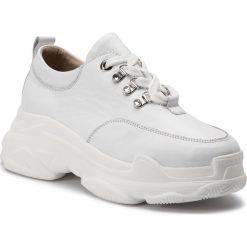 Sneakersy EVA MINGE - EM-11-05-000052 202. Białe sneakersy damskie Eva Minge, ze skóry. Za 399,00 zł.