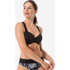 Góra kostiumu kąpielowego EDEN damska. Czarne t-shirty damskie OLAIAN, bez wzorów, z elastanu, bez rękawów. Za 69,99 zł.