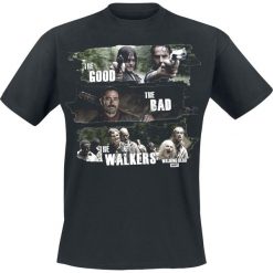 T-shirty męskie: The Walking Dead Good, Bad, Walkers T-Shirt czarny