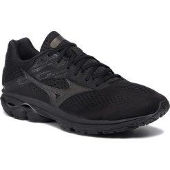 Buty MIZUNO - Wave Rider 23 J1GC190310 Black/Black. Czarne buty sportowe męskie Mizuno, z tworzywa sztucznego, bez zapięcia, do biegania, mizuno wave. W wyprzedaży za 479,00 zł.