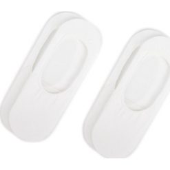 Zestaw 2 par stopek unisex TOM TAILOR - 9510 White 660. Białe skarpetki damskie Tom Tailor, bez wzorów, z elastanu. Za 45,00 zł.