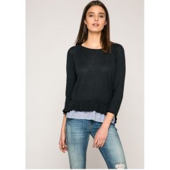 Haily's - Sweter. Szare swetry klasyczne damskie marki Haily's, s, z bawełny, z okrągłym kołnierzem. W wyprzedaży za 59,90 zł.