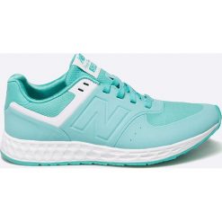 New Balance - Buty. Pomarańczowe buty damskie do fitnessu marki New Balance, z materiału. W wyprzedaży za 269,90 zł.