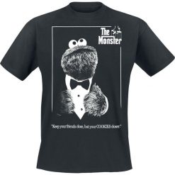 T-shirty męskie: Ulica Sezamkowa The Cookie Monster T-Shirt czarny