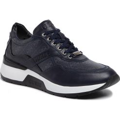 Sneakersy GUESS - Marcus FM8MAR FAL12 BLUGR. Niebieskie sneakersy męskie Guess, bez zapięcia. Za 669,00 zł.