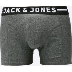 Jack & Jones - Bokserki Sense. Niebieskie bokserki męskie Jack & Jones, bez wzorów, z elastanu. W wyprzedaży za 29,90 zł.