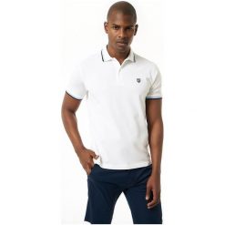 Jimmy Sanders Koszulka Polo Męska Xl Biała. Białe koszulki męskie Jimmy Sanders, xl, bez wzorów, z krótkim rękawem. Za 119,00 zł.