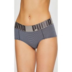 Puma - Slipy. Niebieskie majtki damskie Puma, xs, z elastanu. W wyprzedaży za 49,90 zł.