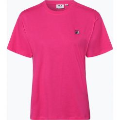 FILA - T-shirt damski – Nova, różowy. Różowe t-shirty damskie Fila, m, z aplikacjami, bez kołnierzyka. Za 89,95 zł.