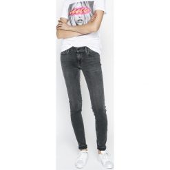 Levi's - Jeansy 710. Brązowe jeansy damskie rurki Levi's®, z bawełny. Za 399,90 zł.