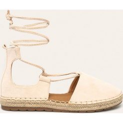 Answear - Espadryle Guapissima. Brązowe espadryle damskie ANSWEAR, bez wzorów, z gumy, bez obcasa, na obcasie. Za 119,90 zł.
