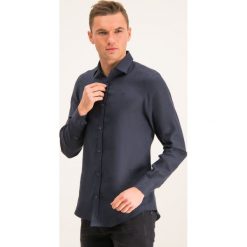 Koszula Trussardi Jeans Shirt Close Fit Miami 52C00075. Niebieskie koszule męskie Trussardi Jeans, m, bez wzorów, ze lnu, casualowe, bez kołnierzyka, bez rękawów. W wyprzedaży za 189,00 zł.