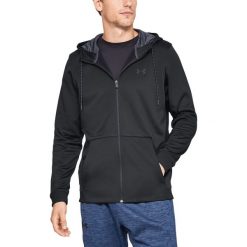 Under Armour Armour Fleece® Bluza Czarny. Czarne bluzy męskie Under Armour, s, bez wzorów, z poliesteru, bez kołnierzyka, bez rękawów, bez kaptura. Za 309,95 zł.