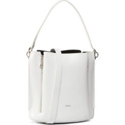 Torebka FURLA - For 1056044 B BAEY NPK Talco h. Białe torebki klasyczne damskie Furla, bez wzorów, ze skóry, klasyczne, na ramię, bez dodatków. W wyprzedaży za 1169,00 zł.