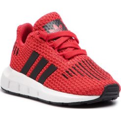 Buty adidas - Swift Run I CG6954 Scarle/Cblack/Ftwwht. Czerwone półbuty dziewczęce Adidas, na sznurówki. Za 199,00 zł.