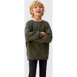Mango Kids - Bluza dziecięca Otto 110-164 cm. Żółte bluzy chłopięce Mango Kids, bez wzorów, z bawełny, bez rękawów, bez kaptura. W wyprzedaży za 59,90 zł.