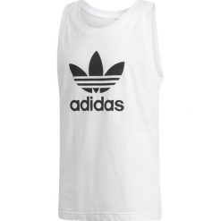 Adidas Originals Trefoil Podkoszulek Biały. Białe podkoszulki męskie s, z nadrukiem, z bawełny. Za 85,95 zł.