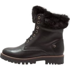 Botki damskie lity: Panama Jack TIFFANY Botki sznurowane black