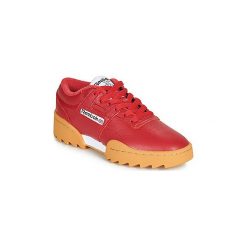 Buty Reebok Classic WORKOUT RIPPLE OG. Czerwone trampki i tenisówki damskie Reebok Classic, bez wzorów, bez zapięcia. Za 359,20 zł.