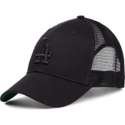 Czapka z daszkiem 47 BRAND - Los Angeles Dodgers BRANS12CTP-BK Czarny. Czarne czapki damskie 47 Brand, bez wzorów, z bawełny. Za 89,00 zł.