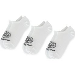 Zestaw 3 par niskich skarpet unisex Reebok - CL FO Invisible 3P CV8486 White. Białe skarpetki damskie Reebok, bez wzorów, z bawełny. Za 59,95 zł.