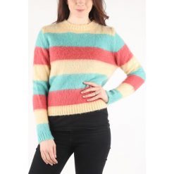 Diesel M-Carol Sweter Wielokolorowy. Bluzy damskie Diesel, s, w paski, z wełny, bez rękawów, bez kaptura. Za 171,95 zł.