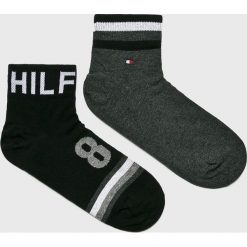 Tommy Hilfiger - Skarpety (2-pack). Szare skarpetki męskie TOMMY HILFIGER, z bawełny. Za 44,90 zł.