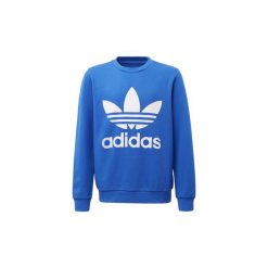 Bluzy chłopięce: Bluzy Dziecko adidas Bluza z zaokrąglonym dekoltem Trefoil