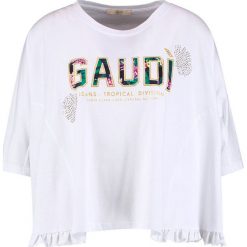 T-shirty damskie: Gaudi SHORT SLEEVE Tshirt z nadrukiem white