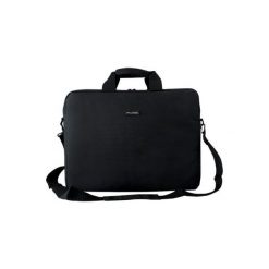 Torba na laptopa LOGIC CONCEPT TOR-LC-BASIC15 15.6 cali Czarny. Czarne torby na laptopa Logic Concept, bez wzorów, z nylonu. Za 19,82 zł.