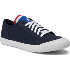 Tenisówki LE COQ SPORTIF - Nationale Sport 1910019 Dress Blue. Niebieskie trampki męskie le coq sportif, bez wzorów, z gumy, sportowe, bez zapięcia. W wyprzedaży za 199,00 zł.
