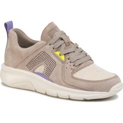 Sneakersy CAMPER - Drift K201043-001 Multicolor. Brązowe półbuty damskie Camper, bez wzorów, ze skóry, bez obcasa, na płaskiej podeszwie, bez zapięcia. Za 569,00 zł.