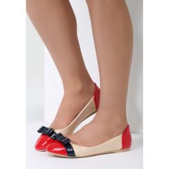 Beżowe Balerinki Stronger. Brązowe baleriny damskie Inny, bez wzorów, bez obcasa. Za 39,99 zł.