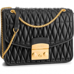 Torebka FURLA - Metropolis Cometa 998449 B BUP0 2Q0 Onyx. Czerwone torebki klasyczne damskie marki Furla, ze skóry. Za 1610,00 zł.
