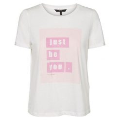 Vero Moda Ladies T New You S / S T-Shirt d2-1 Śnieg White (Rozmiar Xs). Białe koszulki damskie marki Vero Moda, s, bez wzorów, wakacyjne, bez kołnierzyka, bez rękawów. W wyprzedaży za 28,00 zł.