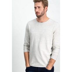 Sweter w kolorze białym. Białe swetry męskie Garcia, xl, bez wzorów, z bawełny, z okrągłym kołnierzem, bez kaptura. W wyprzedaży za 89,95 zł.