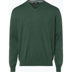 Andrew James - Sweter męski, zielony. Zielone swetry męskie marki Andrew James, xxl, bez wzorów, z bawełny, bez kołnierzyka, bez kaptura. Za 129,95 zł.
