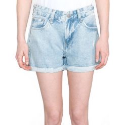 Pepe Jeans Mable Szorty Niebieski. Niebieskie szorty damskie Pepe Jeans, bez wzorów, z bawełny. Za 292,95 zł.