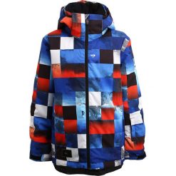 Quiksilver MISSION Kurtka snowboardowa blue red icey check. Niebieskie kurtki dziewczęce Quiksilver, z poliesteru, sportowe. W wyprzedaży za 399,20 zł.