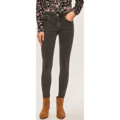 Answear - Jeansy. Szare jeansy damskie ANSWEAR, s. W wyprzedaży za 69,90 zł.