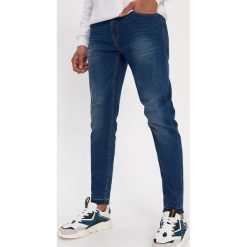 Jeansy skinny - Niebieski. Niebieskie jeansy damskie House, m, bez wzorów. Za 99,99 zł.
