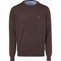 Fynch Hatton - Sweter męski, beżowy. Brązowe swetry klasyczne męskie Fynch-Hatton, m, z dzianiny. Za 249,95 zł.