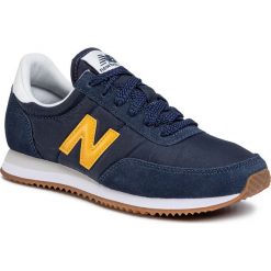 Sneakersy NEW BALANCE - UL720BA Granatowy. Niebieskie półbuty damskie New Balance, bez wzorów, ze skóry, bez obcasa, na płaskiej podeszwie, bez zapięcia. Za 299,00 zł.